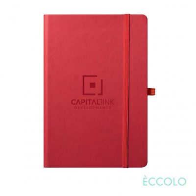 Eccolo® Cool Journal - (M) 5¾"x8¼" Red