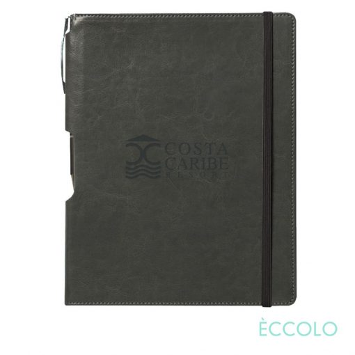 Eccolo® Rhythm Journal/Clicker Pen - (L) Gray