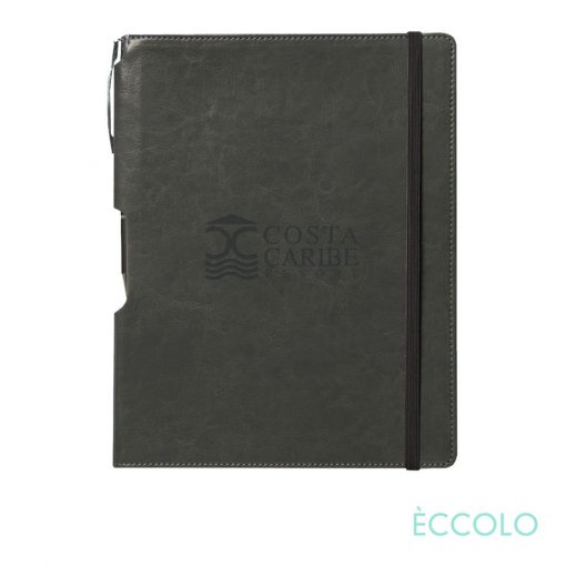 Eccolo® Rhythm Journal/Clicker Pen - (M) Gray-1