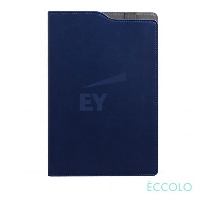 Eccolo® Soca Journal - (M) 5¾"x8-5/8" Navy Blue