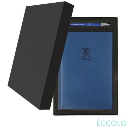 Eccolo® Symphony Journal/Clicker Pen Gift Set - (M) Red