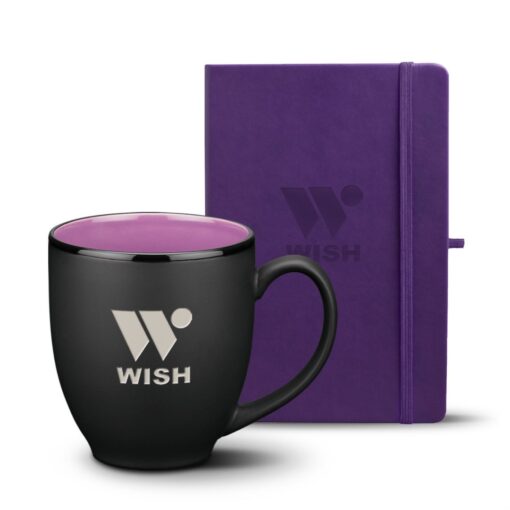 Eccolo® Cool Journal/Dereham Mug Set - Purple