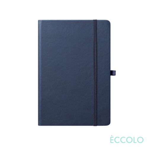 Eccolo® Cool Journal - (S) 3½"x5½" Navy Blue-2