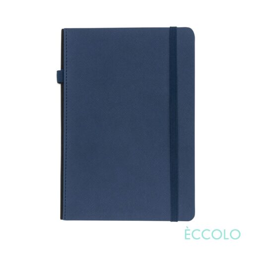 Eccolo® Memphis Journal w/Elastic Pen Loop - (M) 5 3/4 "x 8 1/4" Navy-2