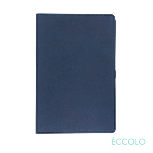 Eccolo® Two Step Flexible Refillable Jacket w/Insert - 6 1/4" x 8 3/4" Navy-2