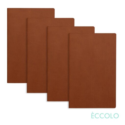 Eccolo® Single Meeting Journal - Pack of 4 Tan-2