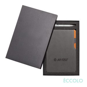 Custom Eccolo® Mambo Journal/Clicker Pen Gift Set - (M)