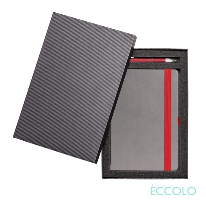 Custom Eccolo® Salsa Journal/Clicker Pen Gift Set - (M) - 9