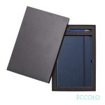 Custom Eccolo® Cool Journal/Clicker Pen Gift Set - (M) - 9