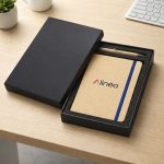Custom Eccolo® Krafty Journal/Lucky Pen Gift Set - 4