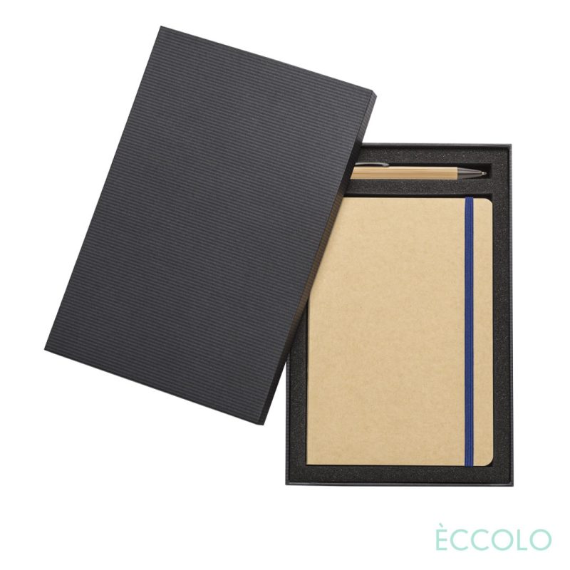 Custom Eccolo® Krafty Journal/Lucky Pen Gift Set - 6