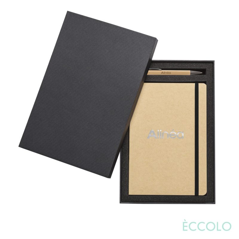 Eccolo®-Krafty-JournalLucky-Pen-Gift-Set-TBC436-2373G Custom Eccolo® Krafty Journal/Lucky Pen Gift Set